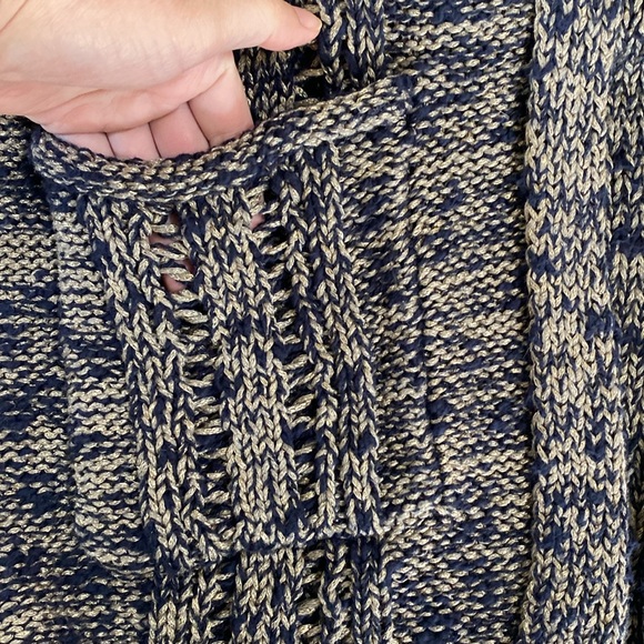 Akemi +‎ Kin (Anthropologie) Longline Cardigan Sweater Size M Slouchy Cozy - Picture 6 of 12